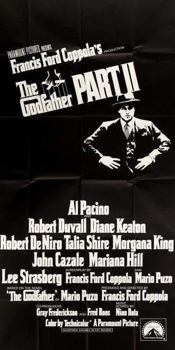 Cartel de El Padrino Parte II