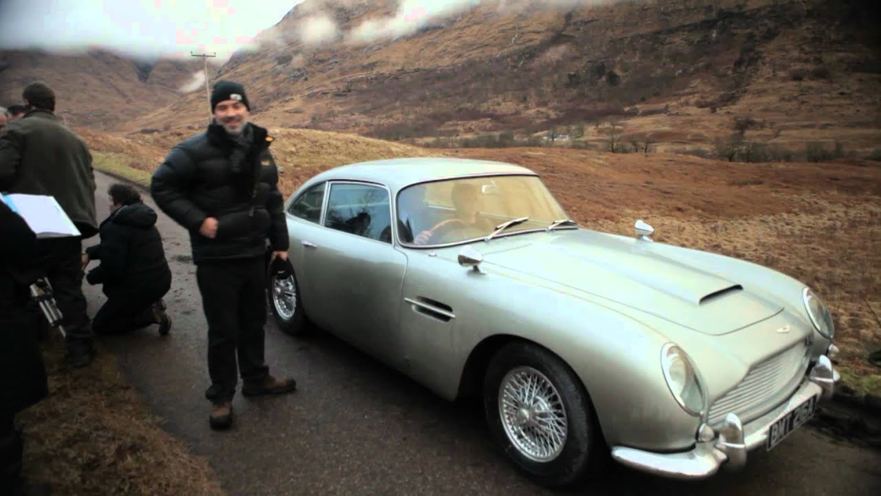 Aston Martin DB5 en Skyfall