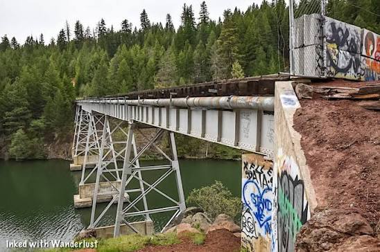 El puente del lago Britton